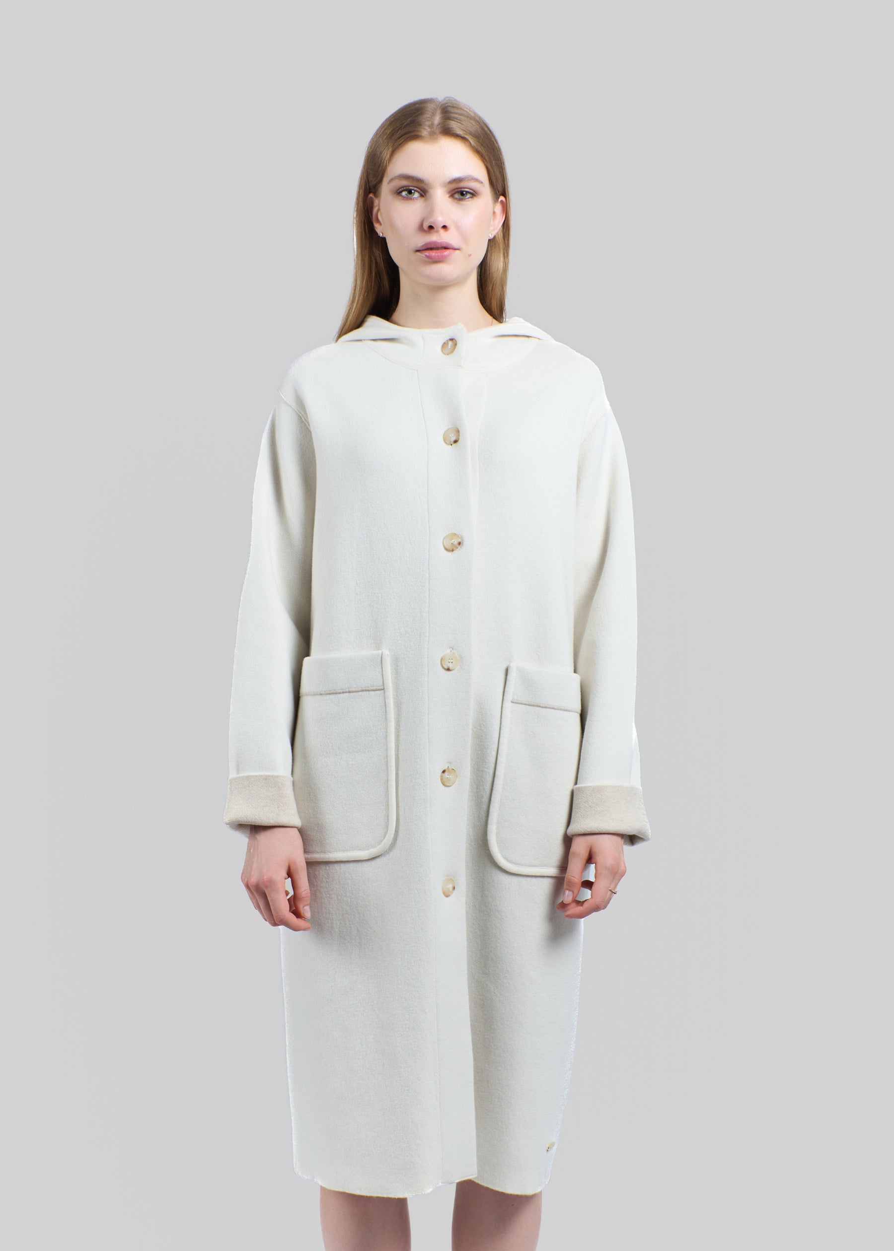 Sogno Hooded Cashmere Coat