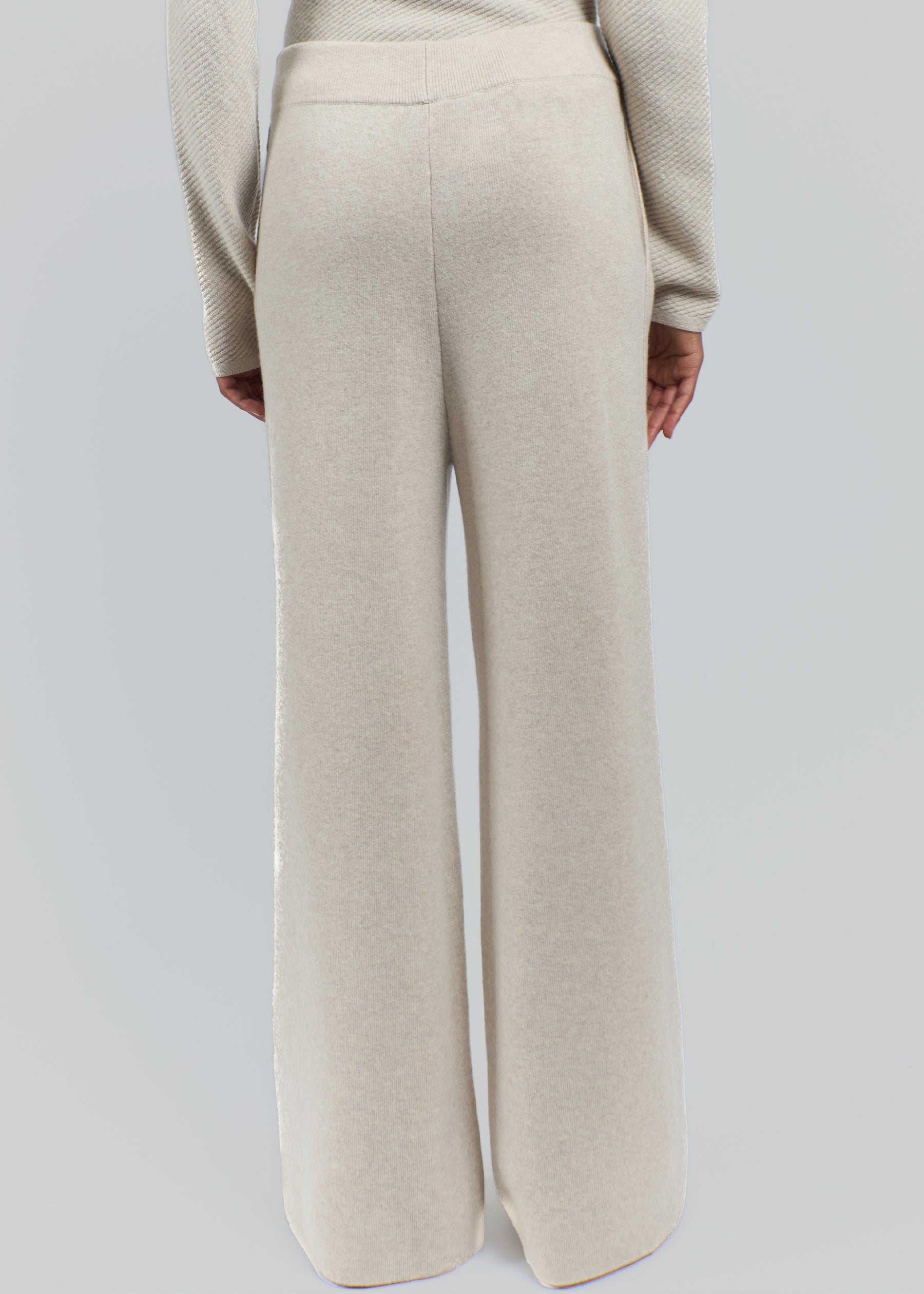 Largo Cashmere Wide-Leg Trousers