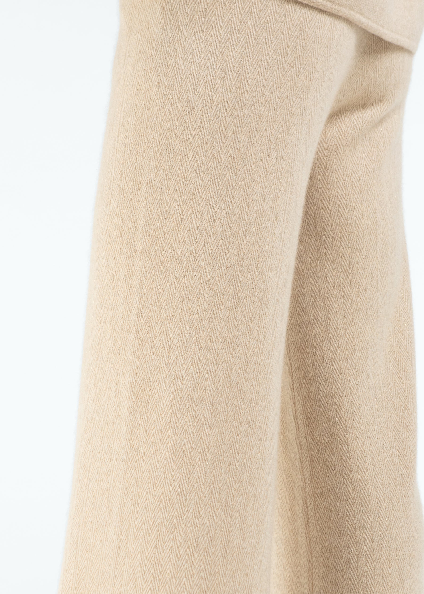 Arioso Wide-Leg Cashmere Trousers