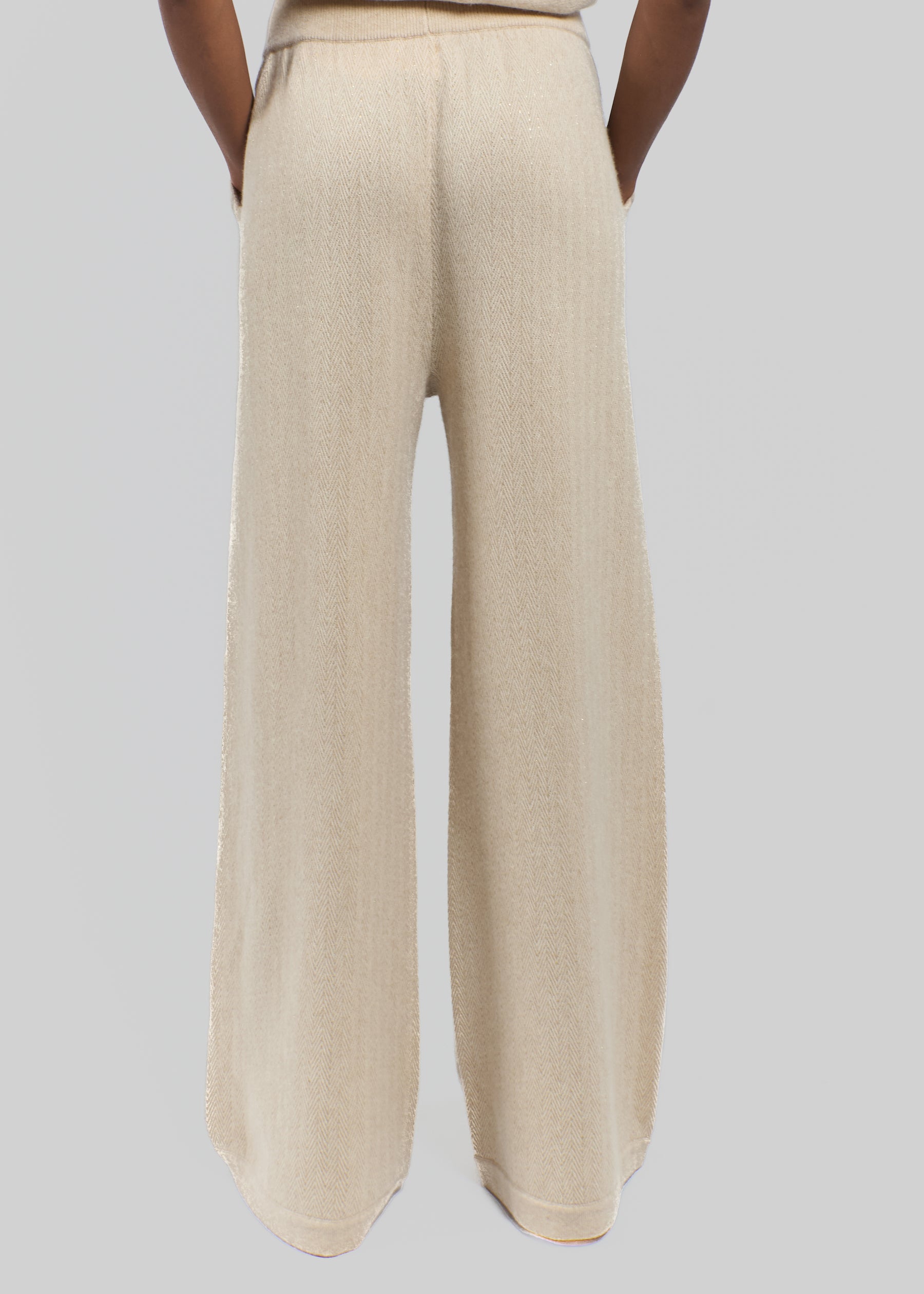 Pantaloni in cashmere da donna