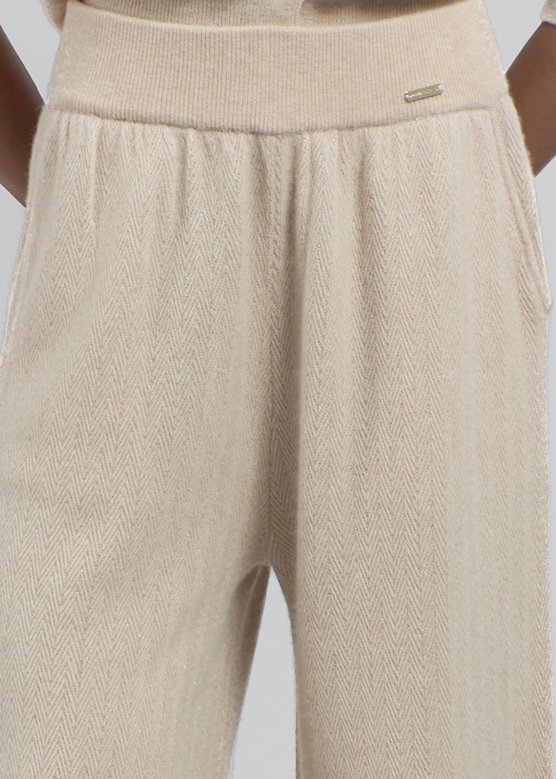 Pantaloni in cashmere da donna