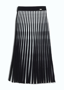 Two-Tone Maxi Skirt