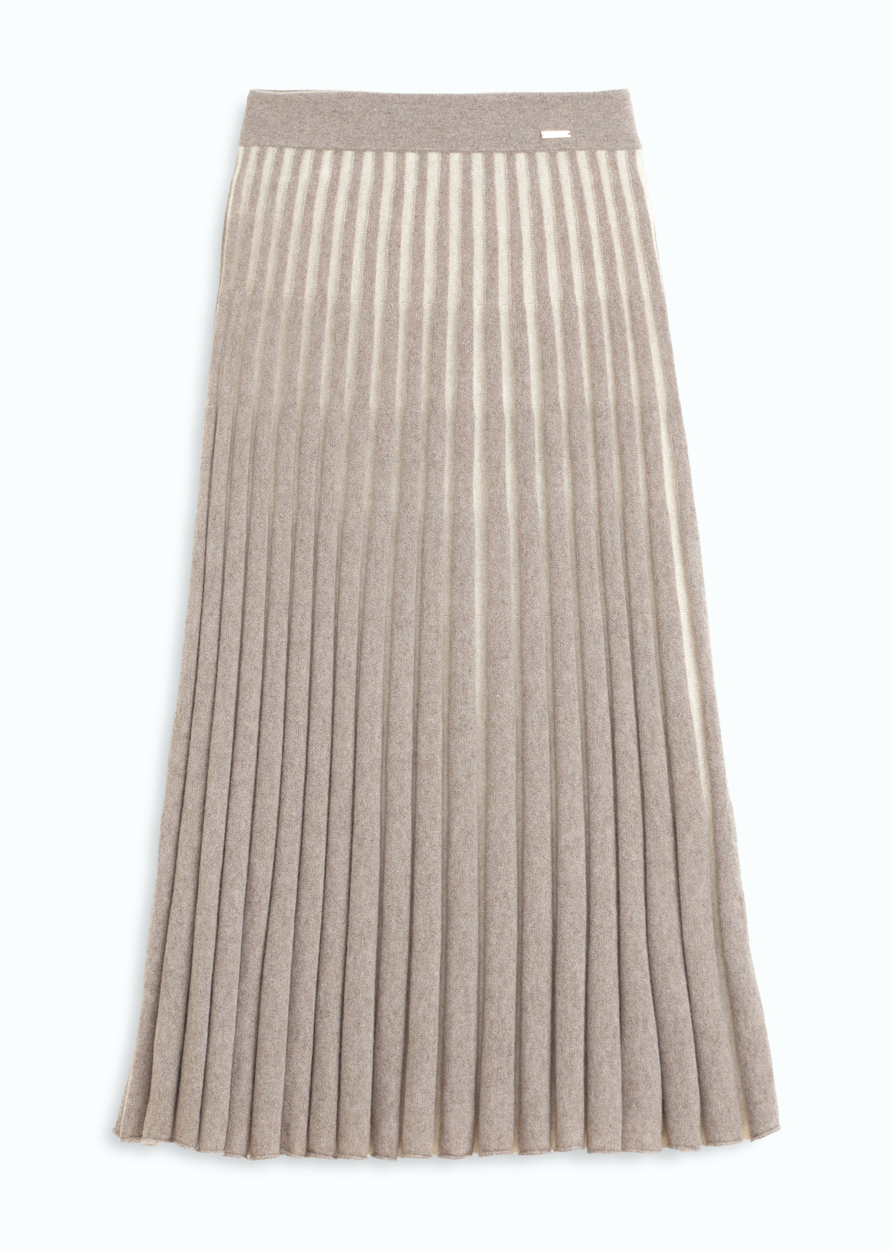 Two-Tone Maxi Skirt