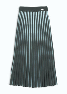 Two-Tone Maxi Skirt