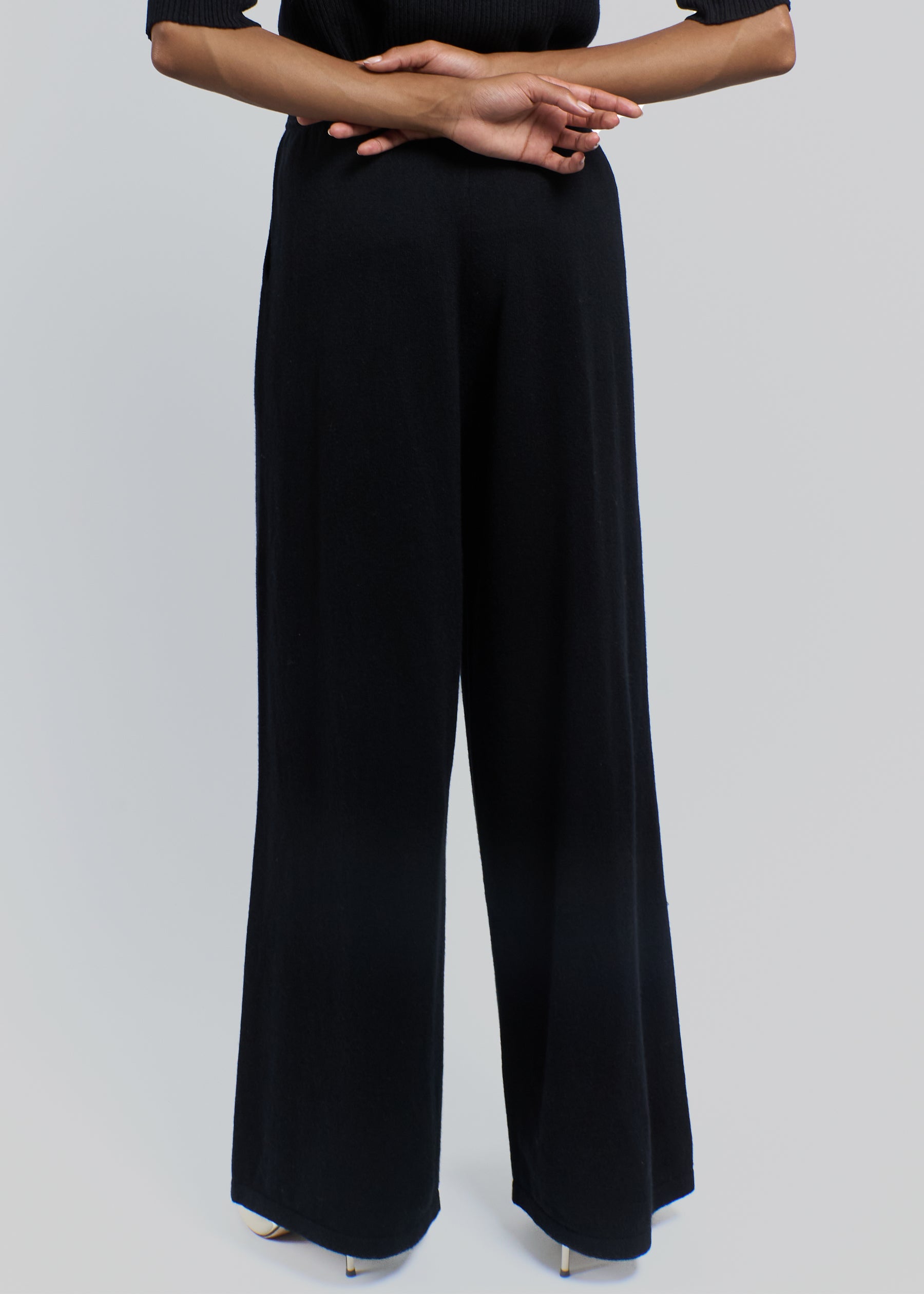 Maglia Pleated Cashmere Trousers