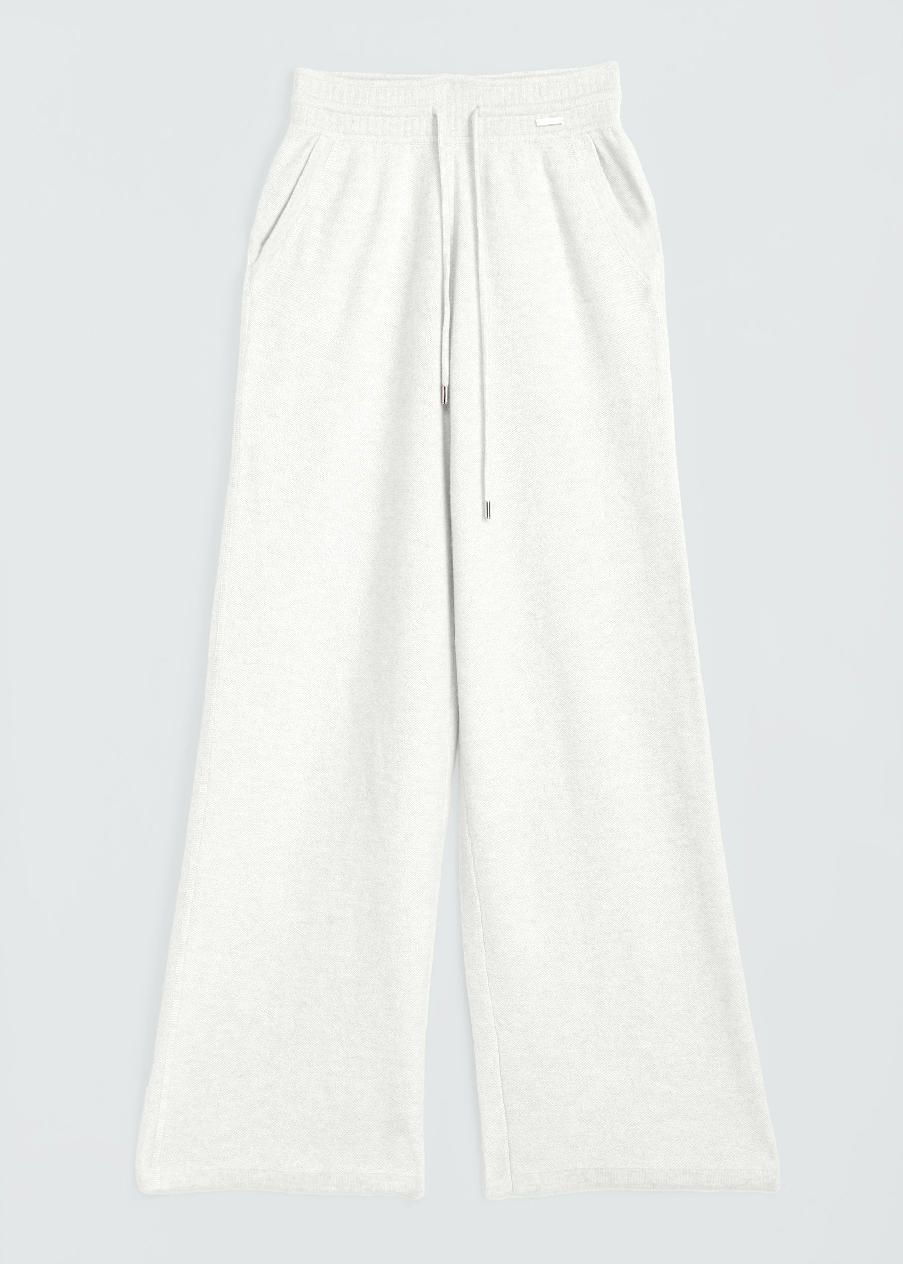 Aria Wide-Leg Cashmere Trousers