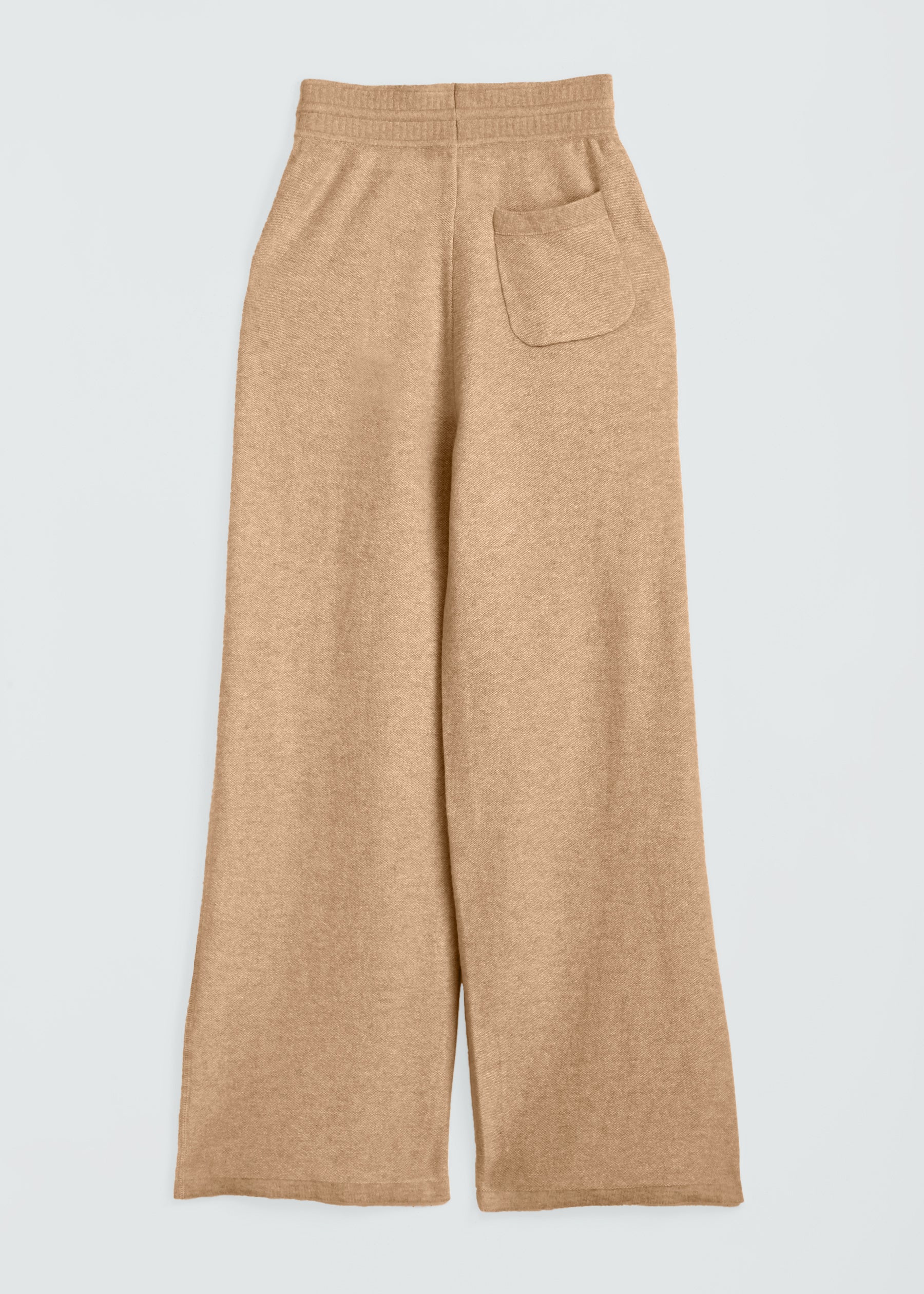 Aria Wide-Leg Cashmere Trousers