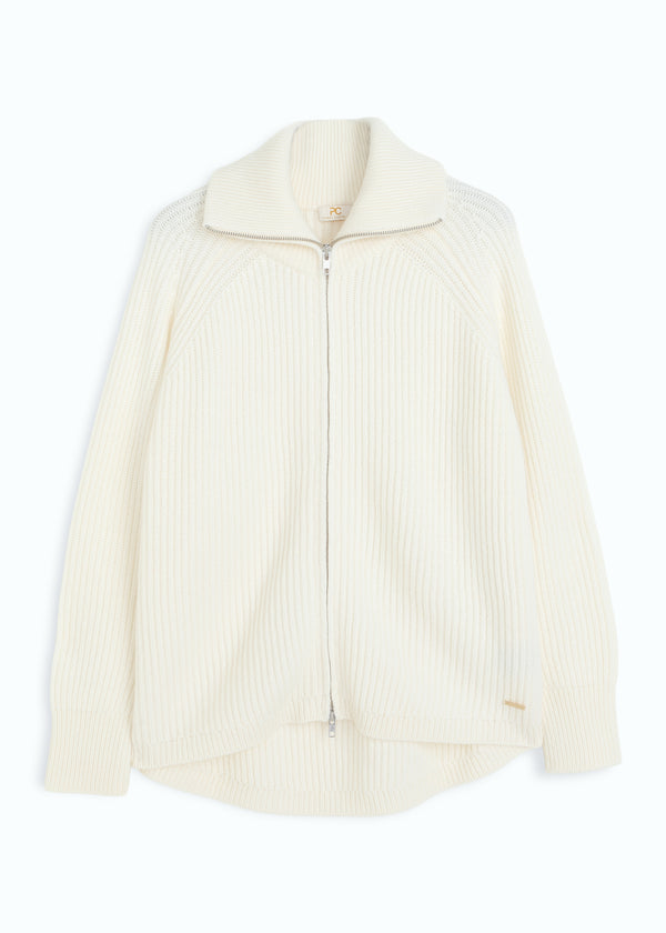 CD 25 Striped Cardigan Gray mix White Linen Cashmere main image 1