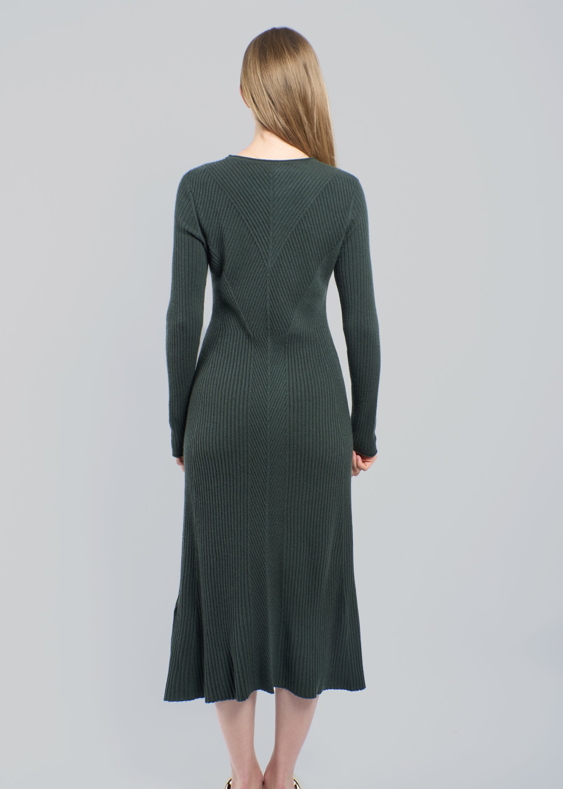 Venezia Ribbed Cashmere Maxi Dress