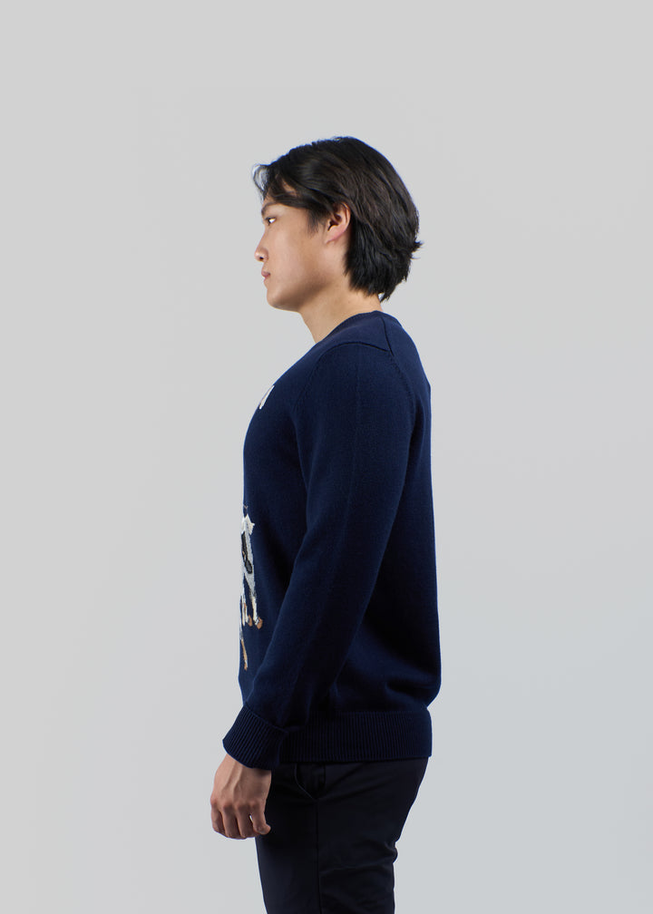 Cavallino Polo Intarsia Jumper