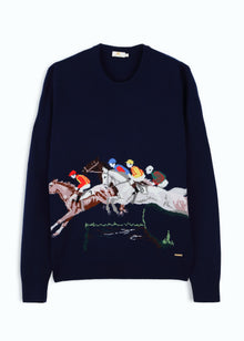 Bravura Men's Intarsia Jumper