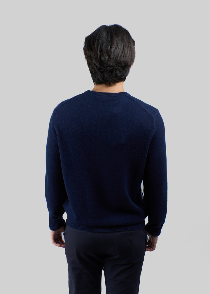 Bravura Intarsia Cashmere Jumper