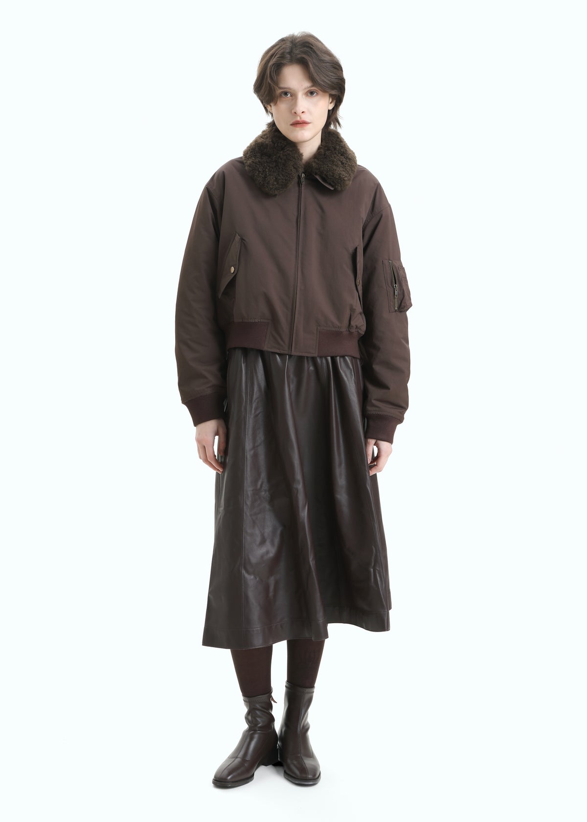 Feronia Down Bomber Jacket