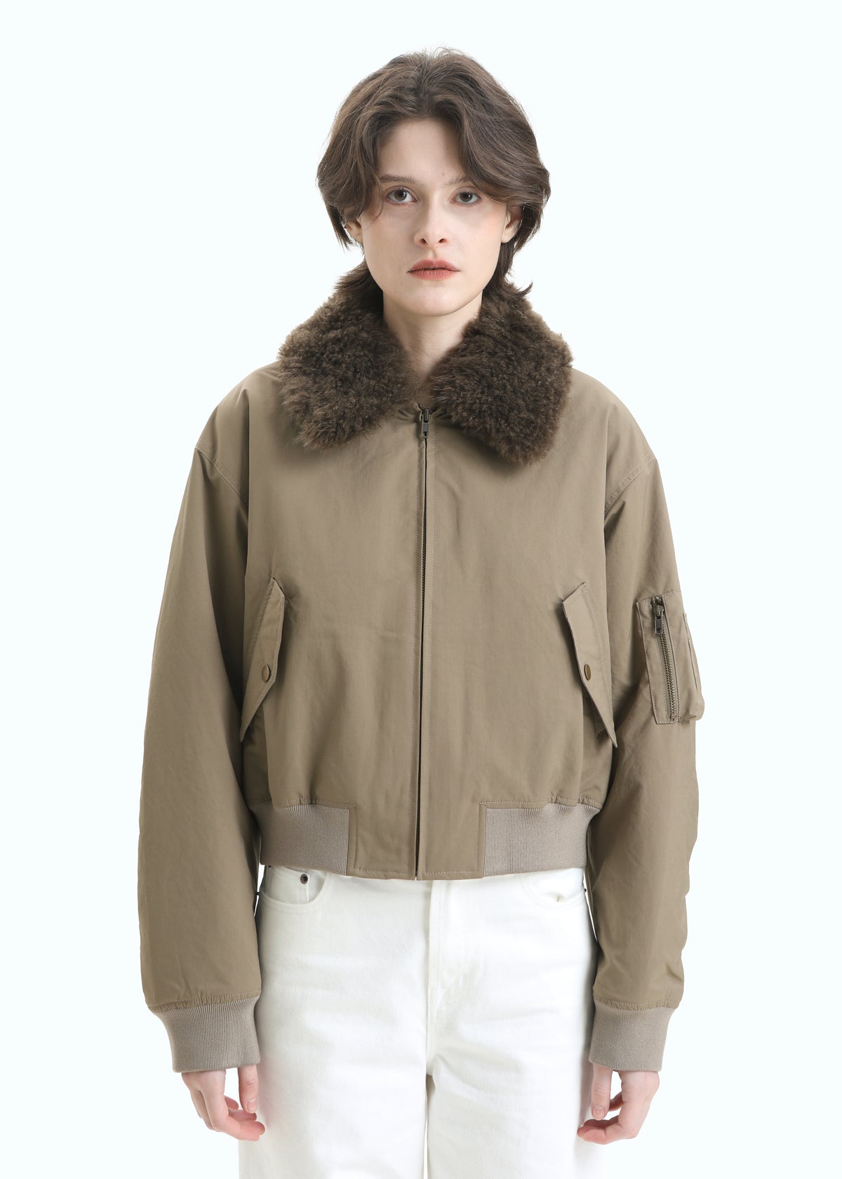 Feronia Down Bomber Jacket