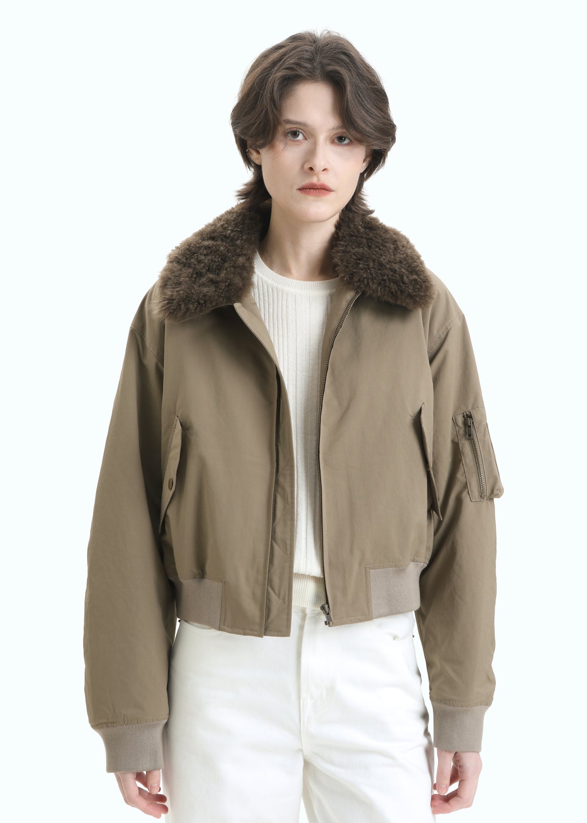 Feronia Down Bomber Jacket