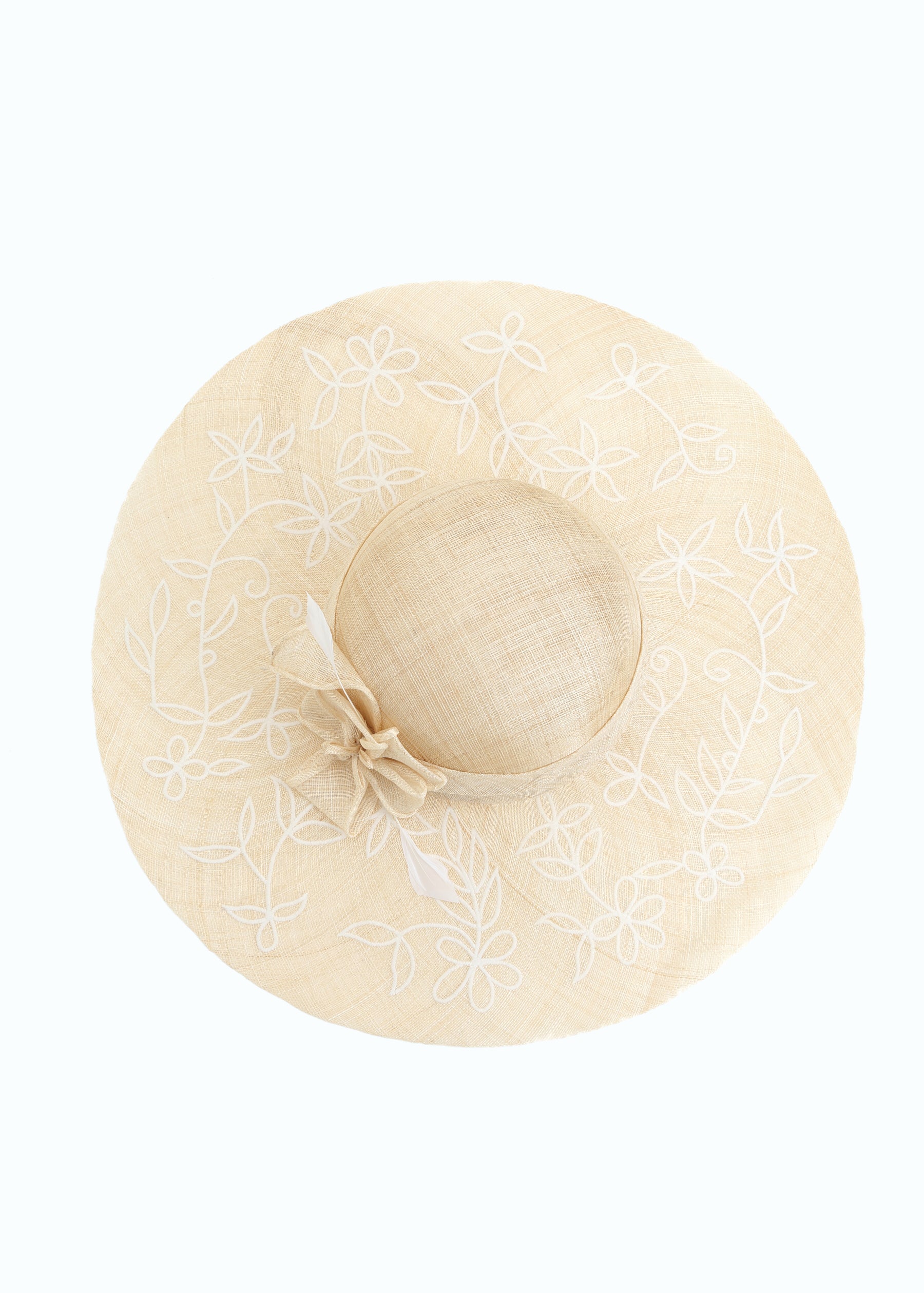 Fiorame Embroidered Sun Hat