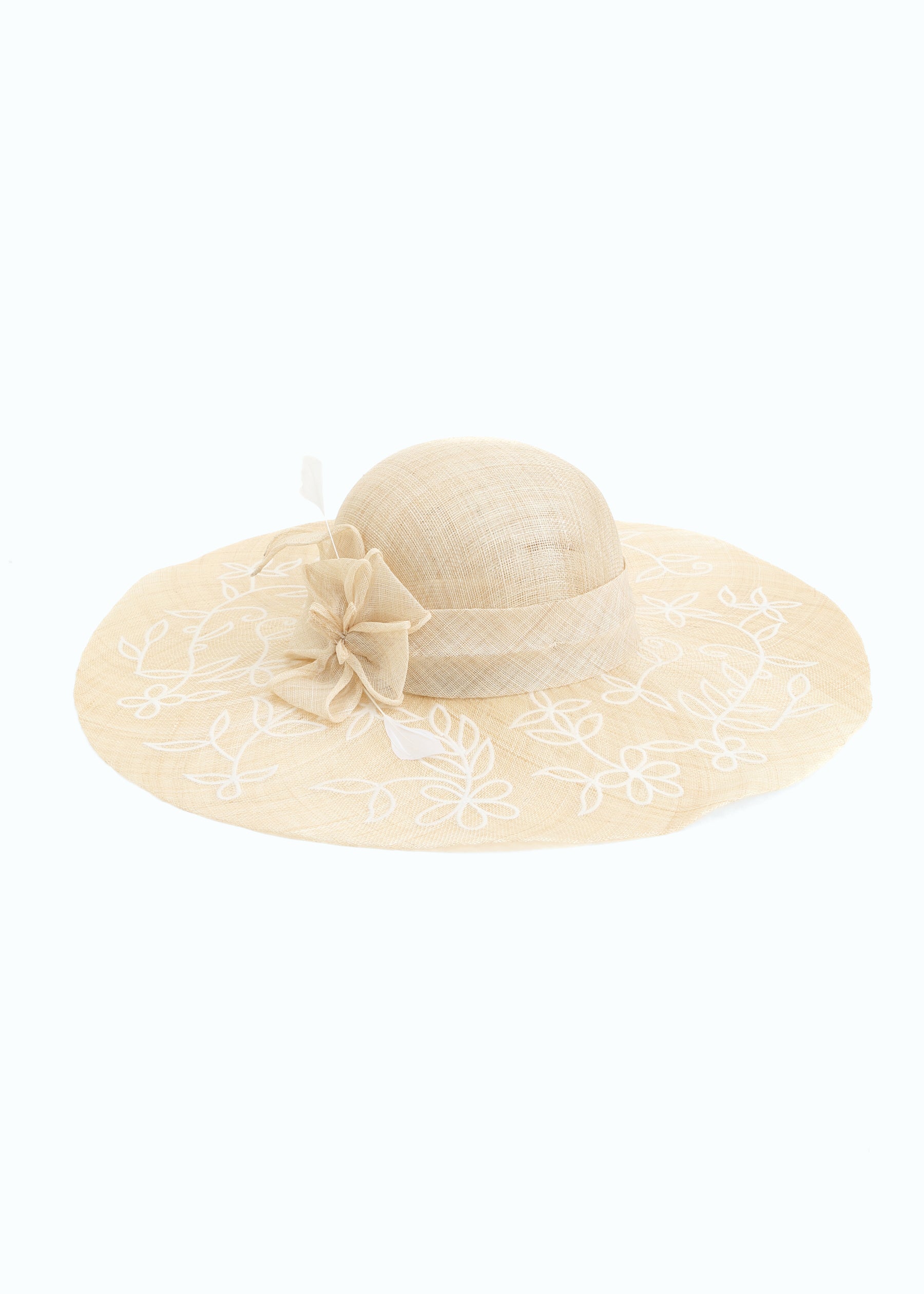 Fiorame Embroidered Sun Hat