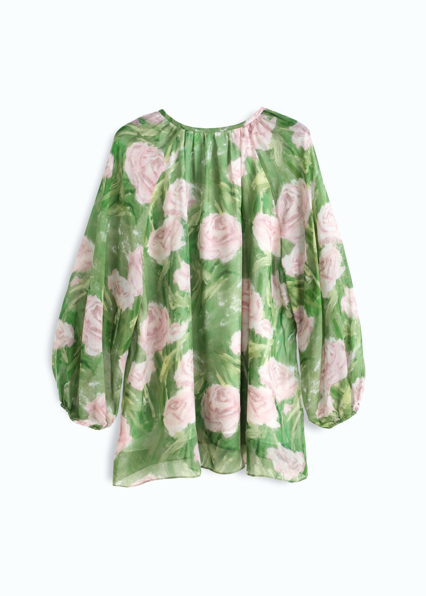 Verdeluce Rosa Silk Blouse