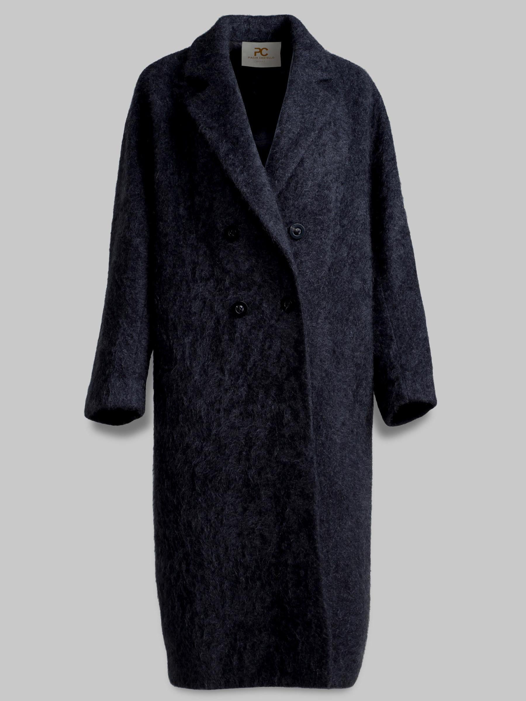 Nebbia Brushed-Finish Cashmere Coat