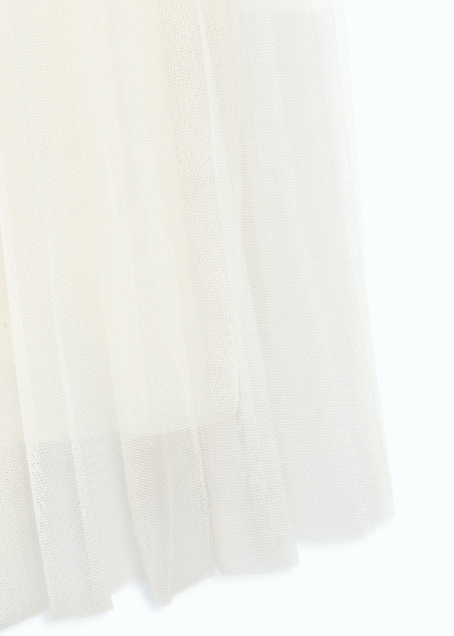 Hand-beaded Tulle Skirt
