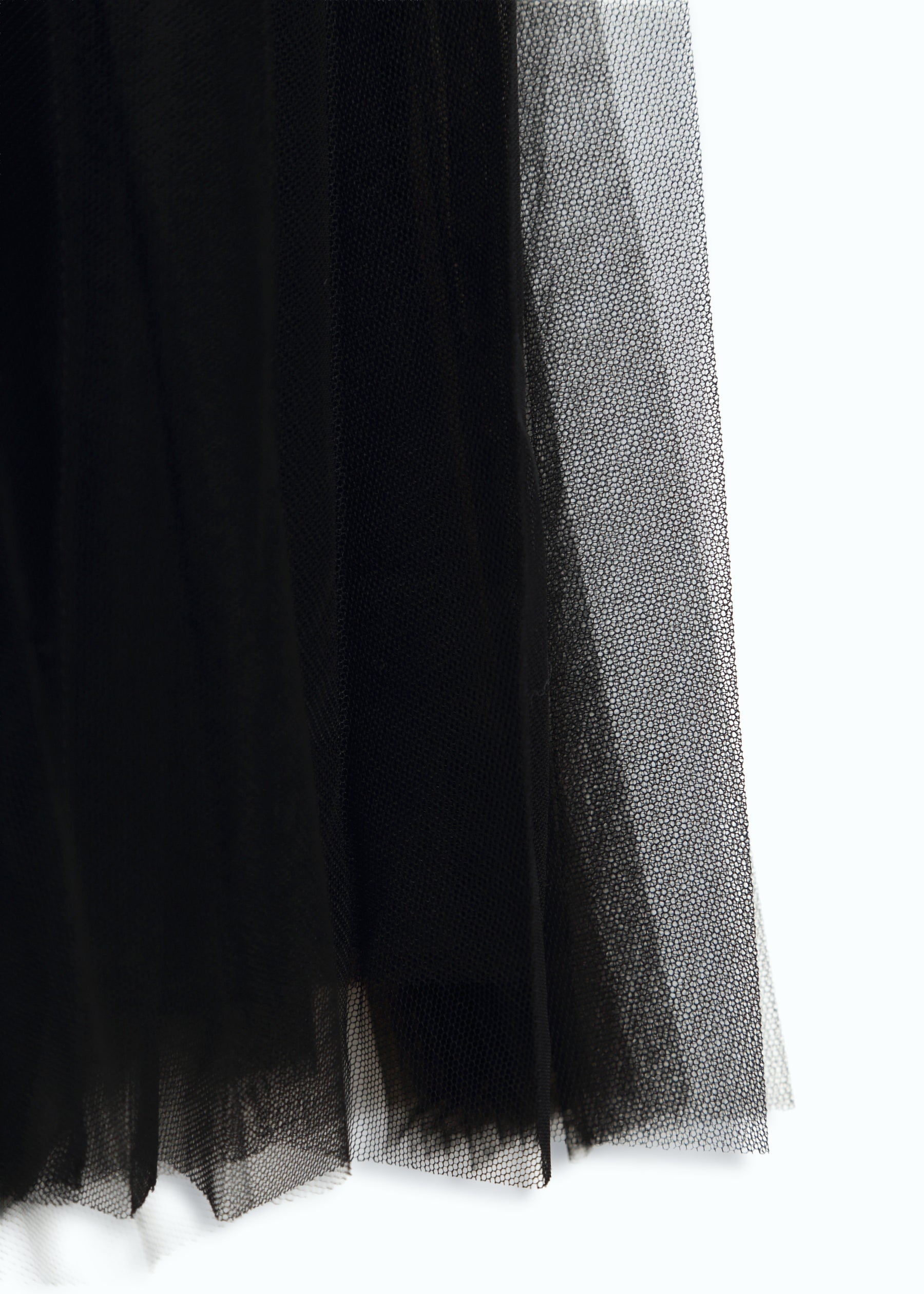 Hand-beaded Tulle Skirt