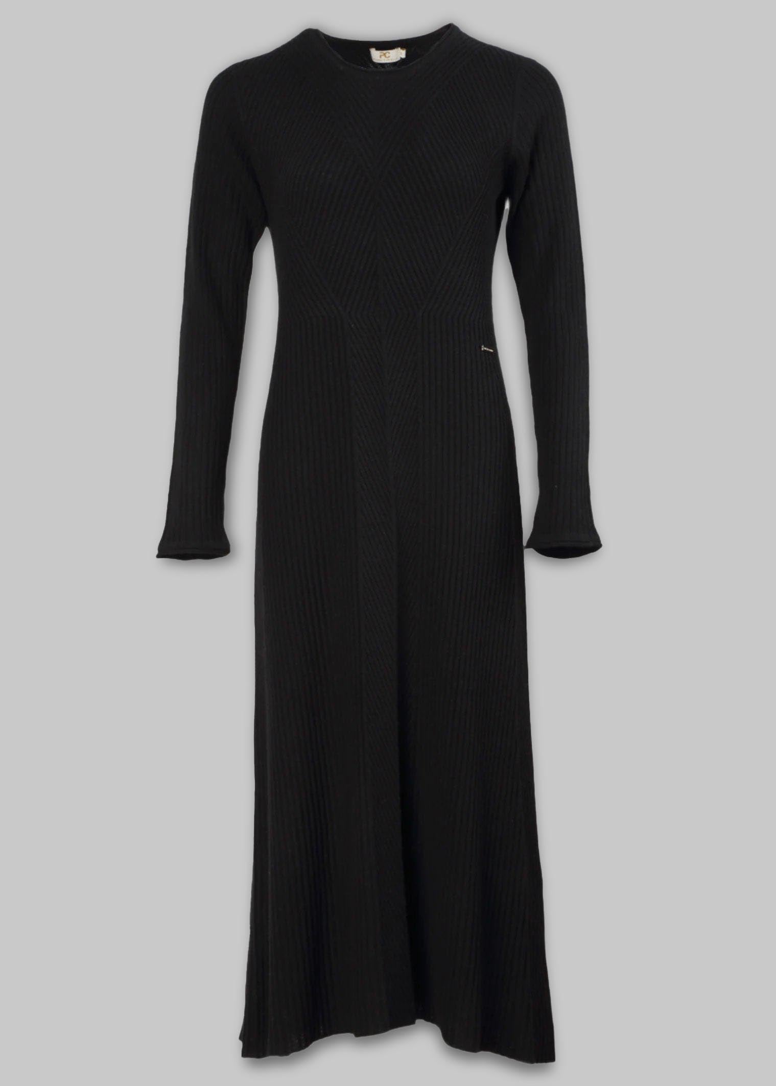 Venezia Ribbed Cashmere Maxi Dress