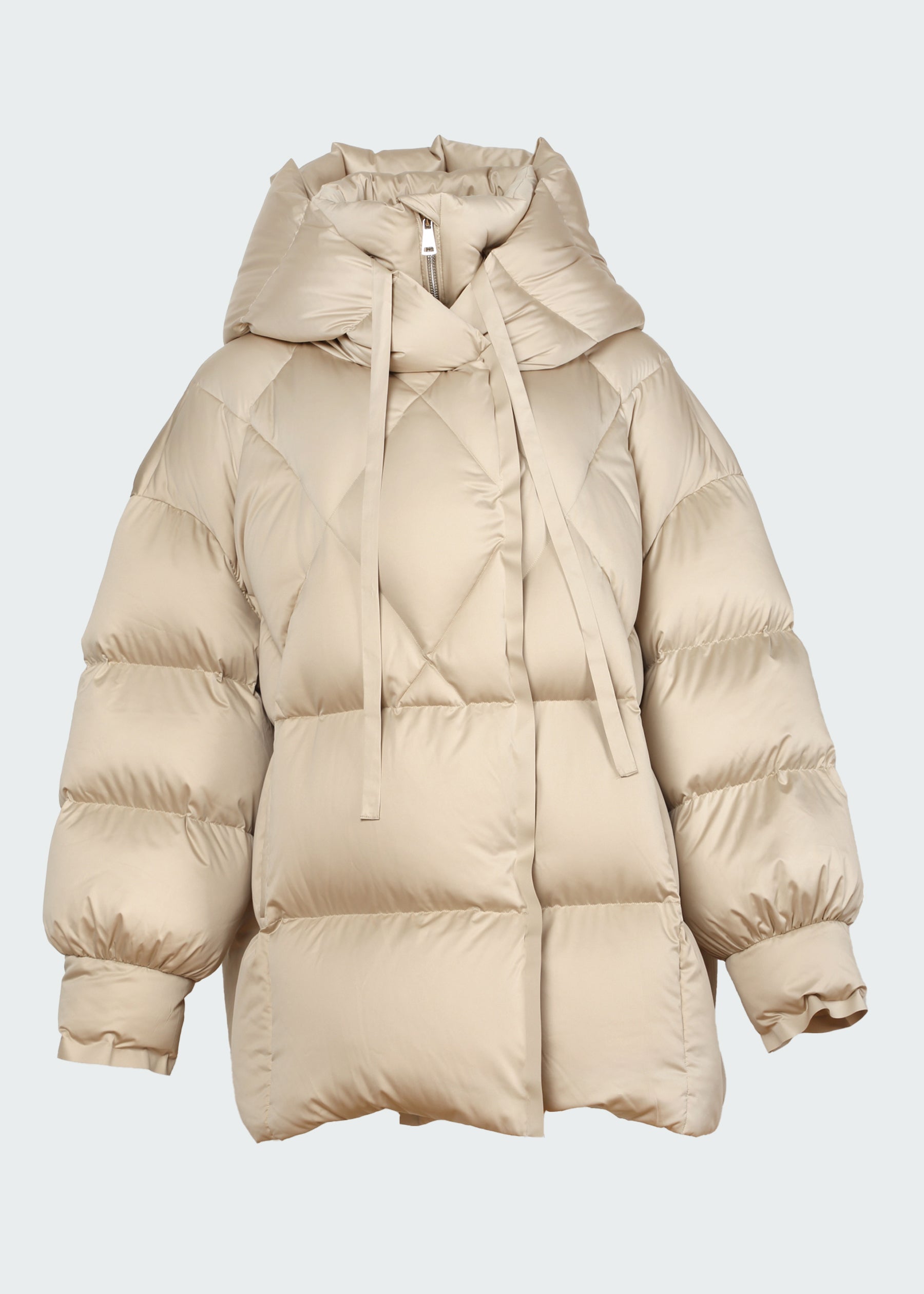 Hooded Midi Puffer Jacket