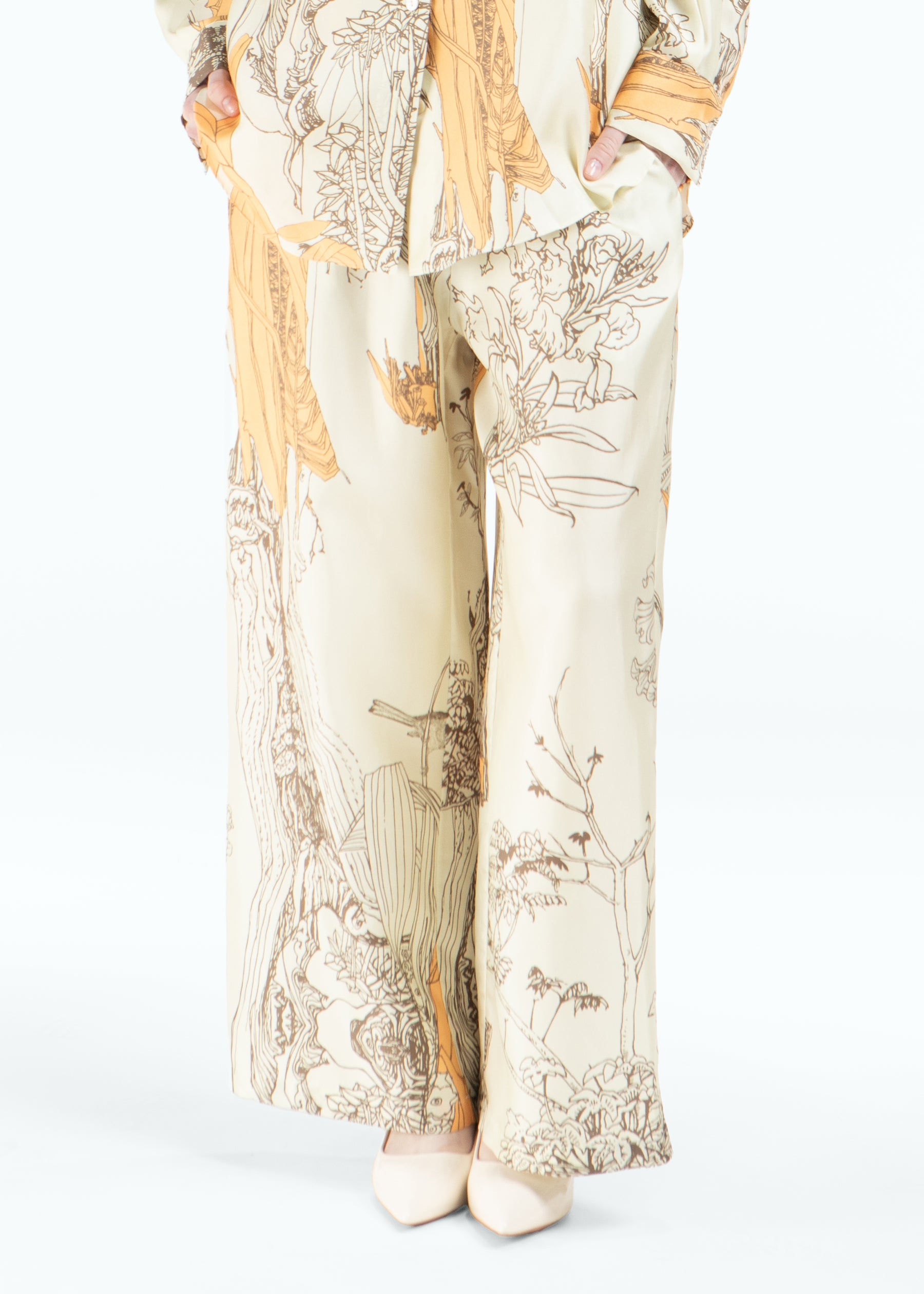 Rinascita Eco-Silk Trousers