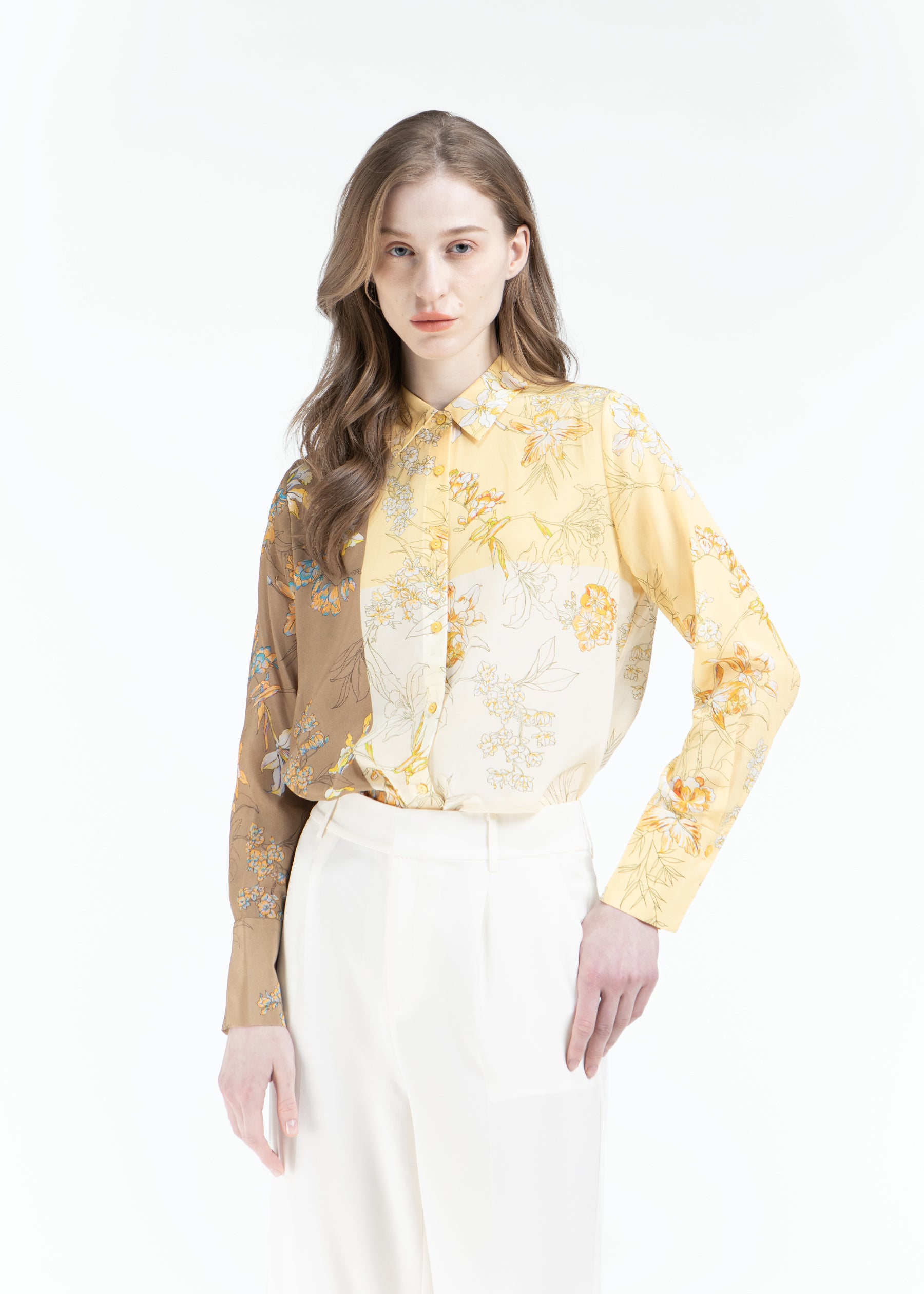 Solenne Silk Shirt