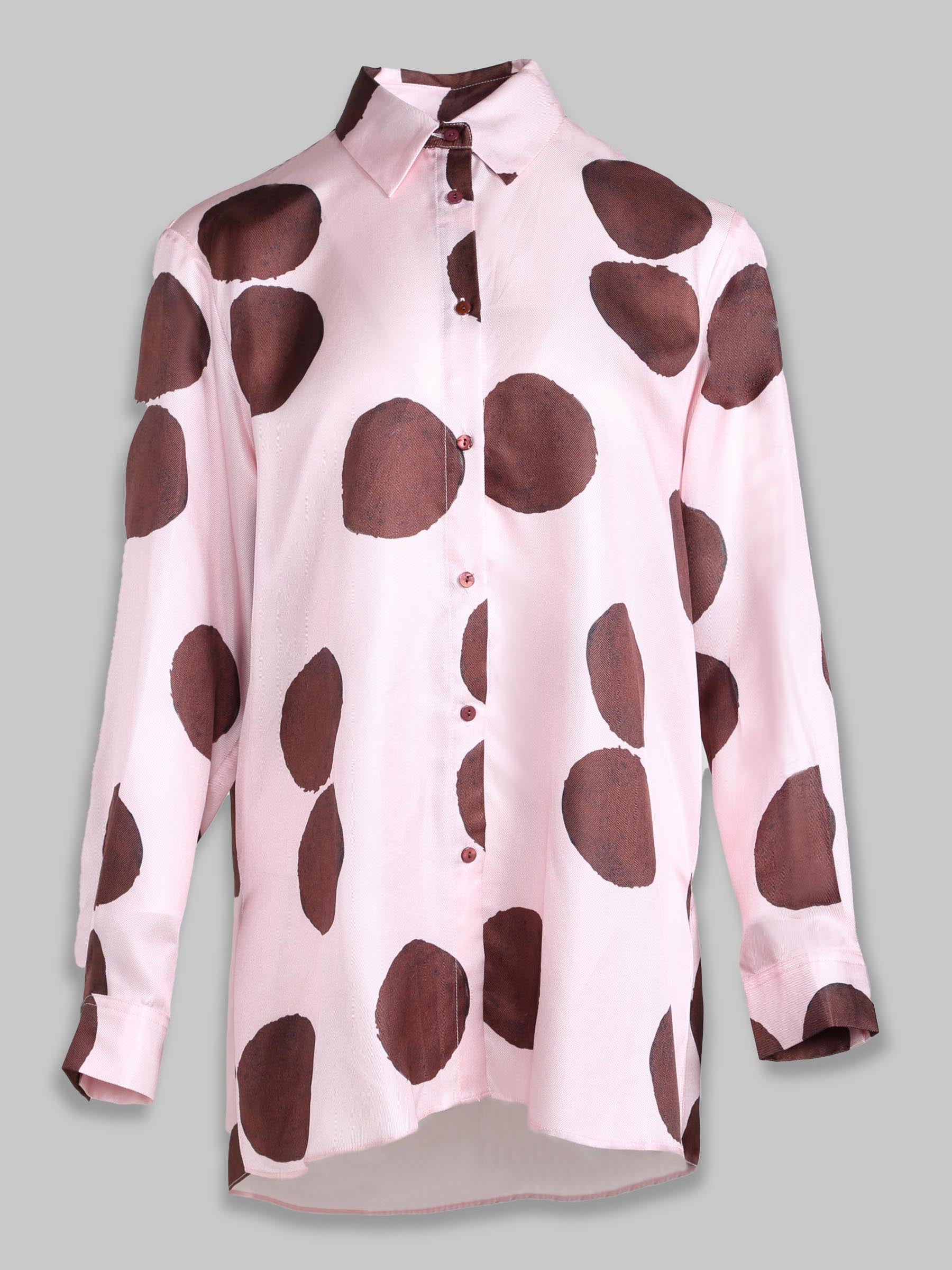 Arte Dot Silk Shirt