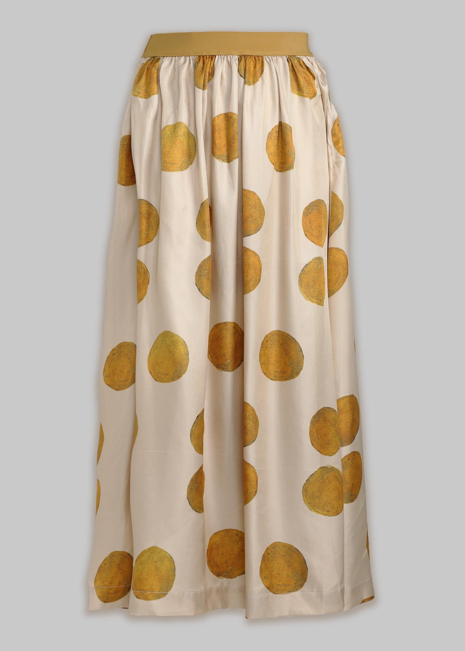 Arte Dot Silk Skirt