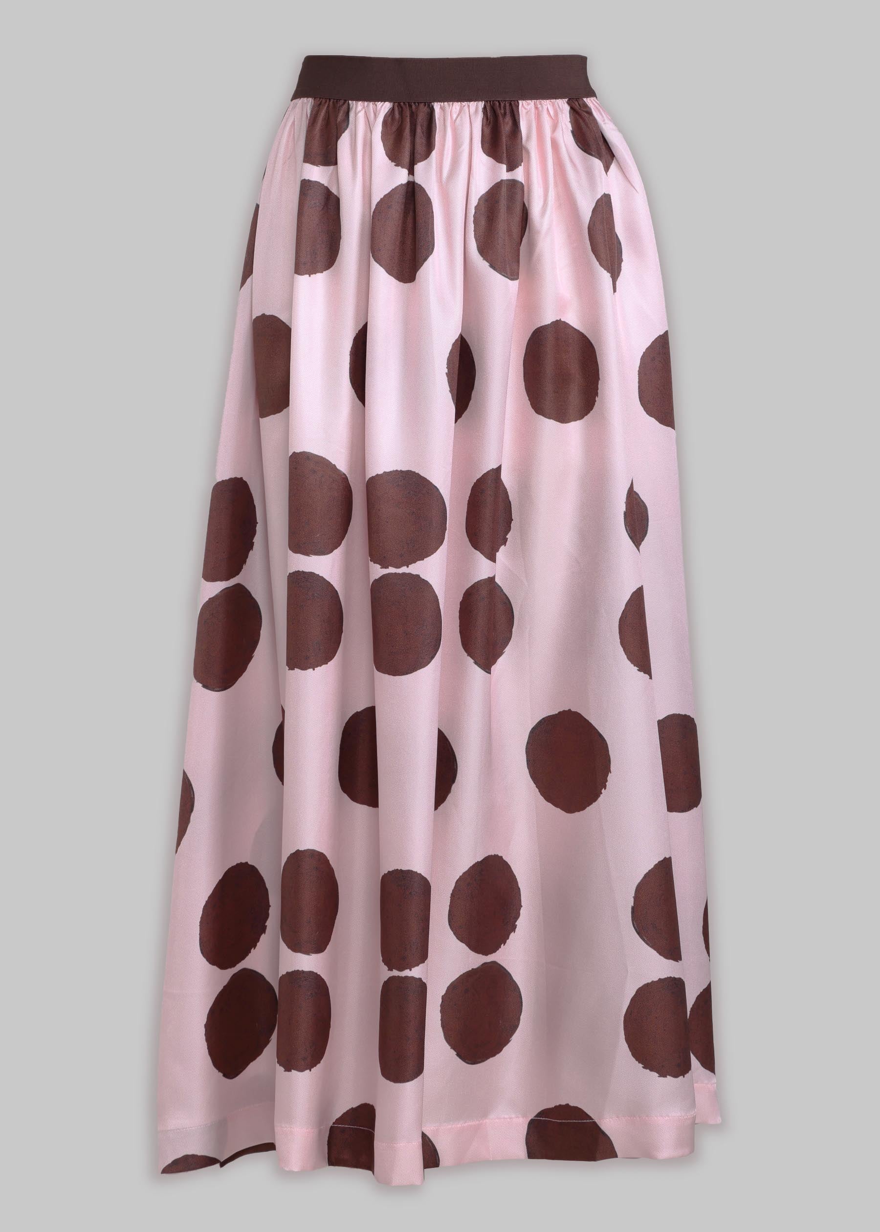 Arte Dot Silk Skirt