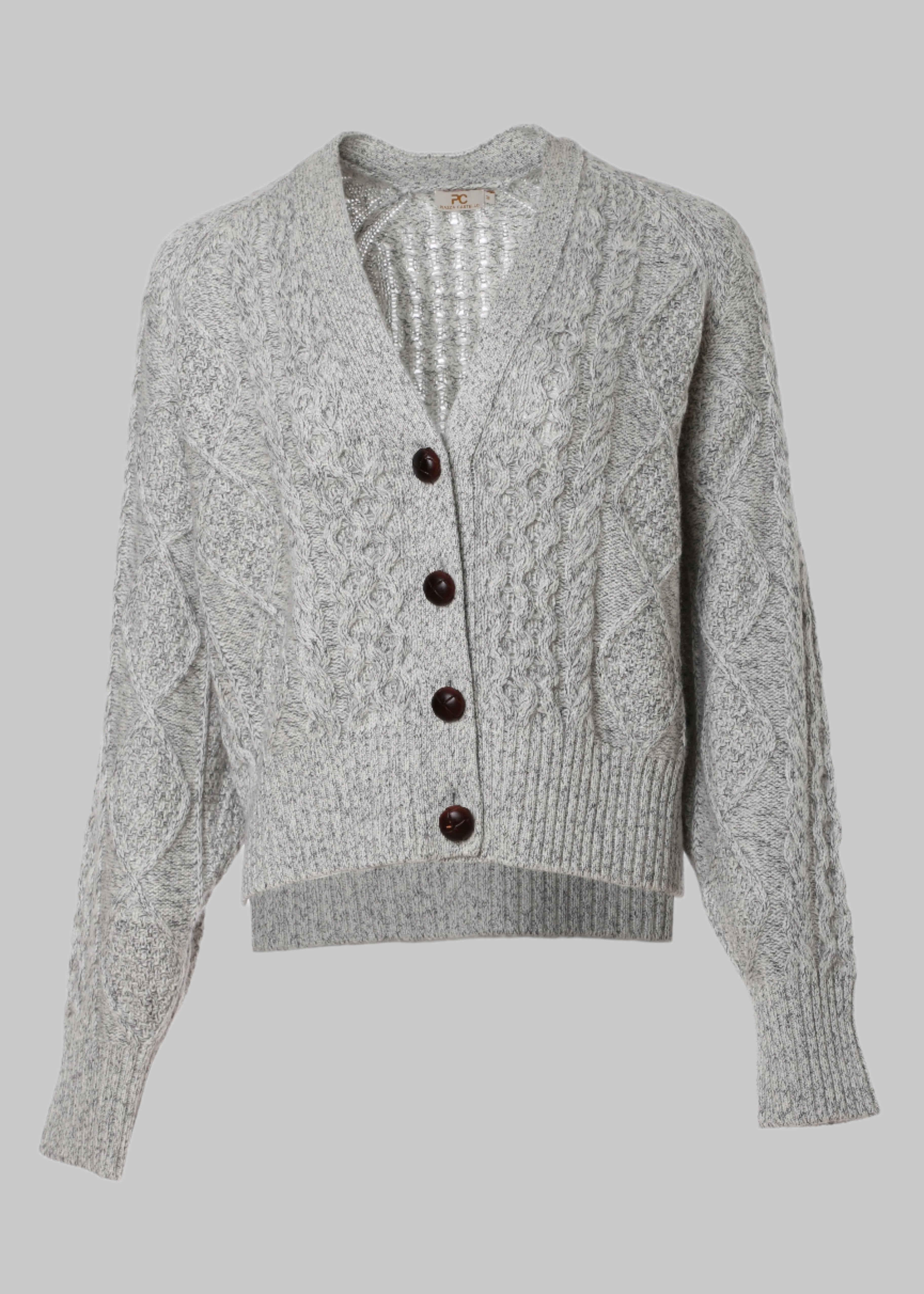 Cortina Cashmere Cable Knit Cardigan