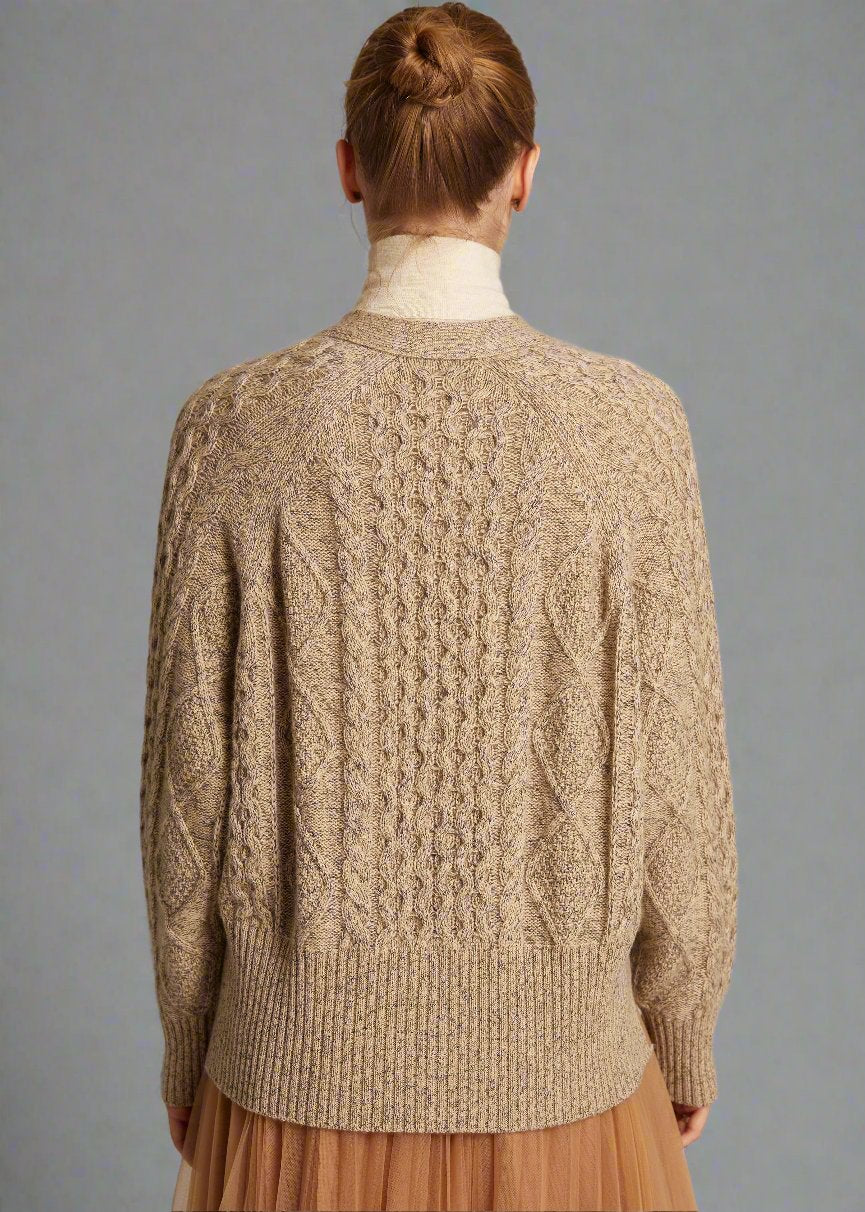 Cortina Cashmere Cable Knit Cardigan