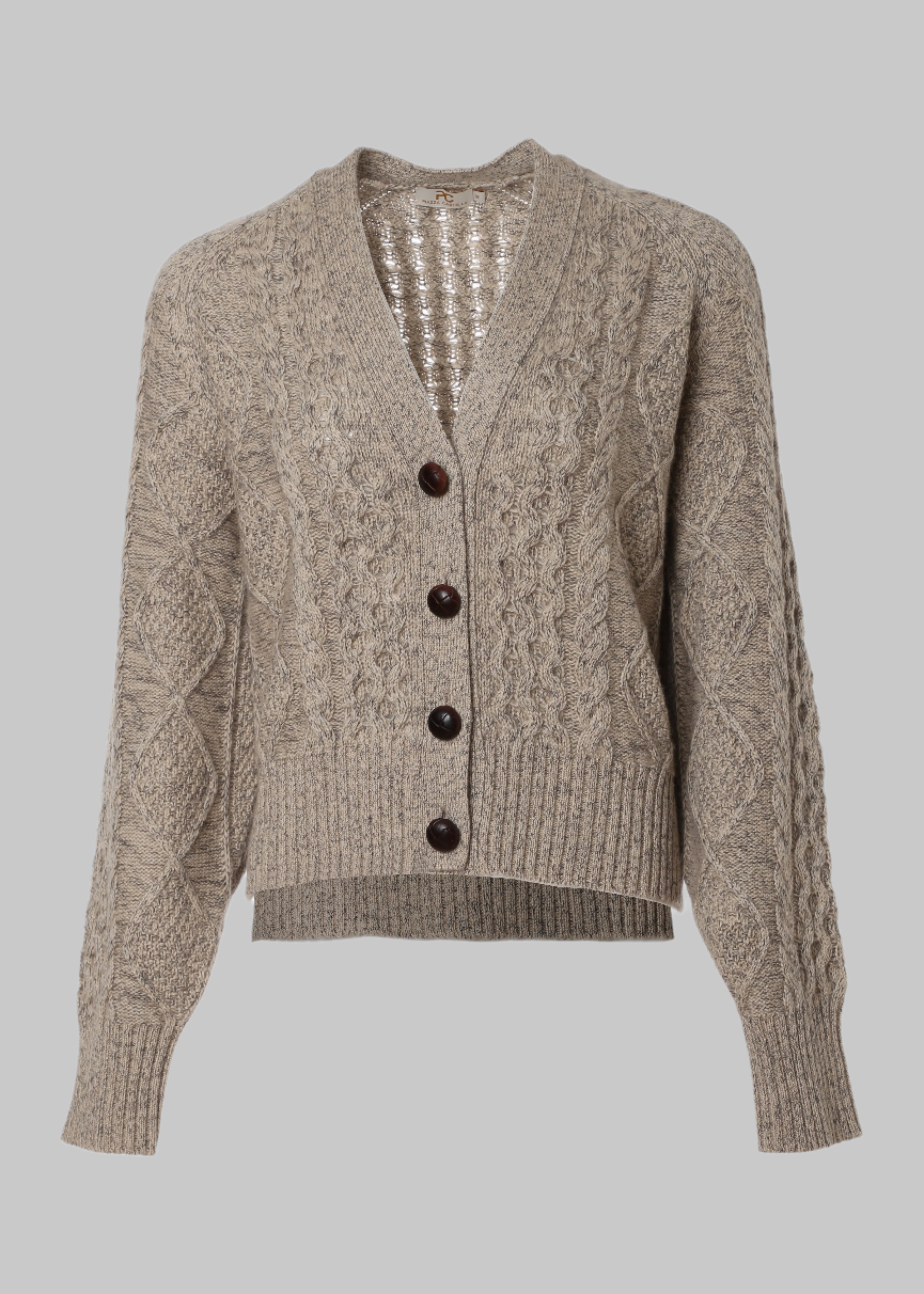 Cortina Cashmere Cable Knit Cardigan