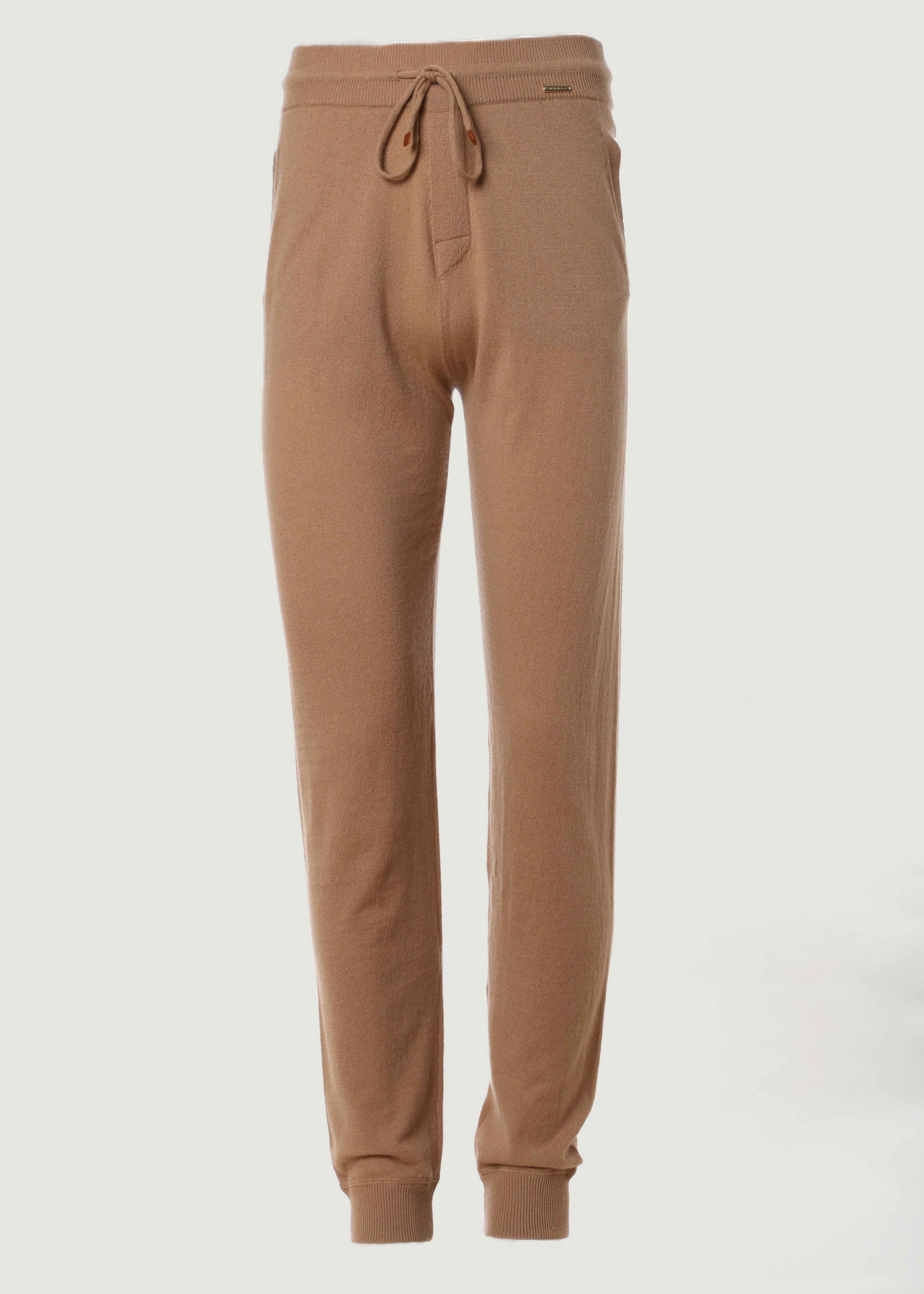 Men Relaxed Cashmere Jogger Trousers