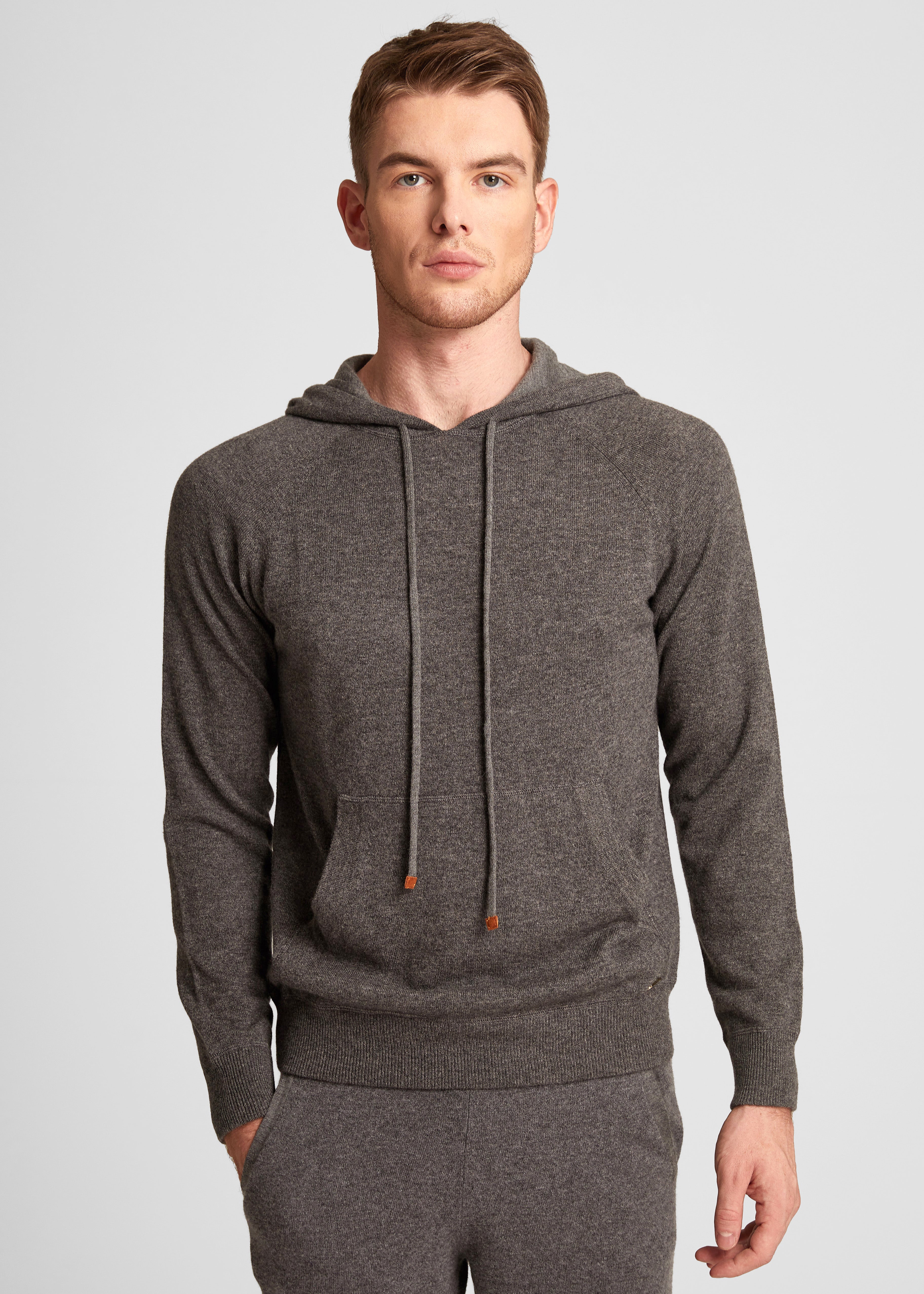 Hooded Cashmere Pullover