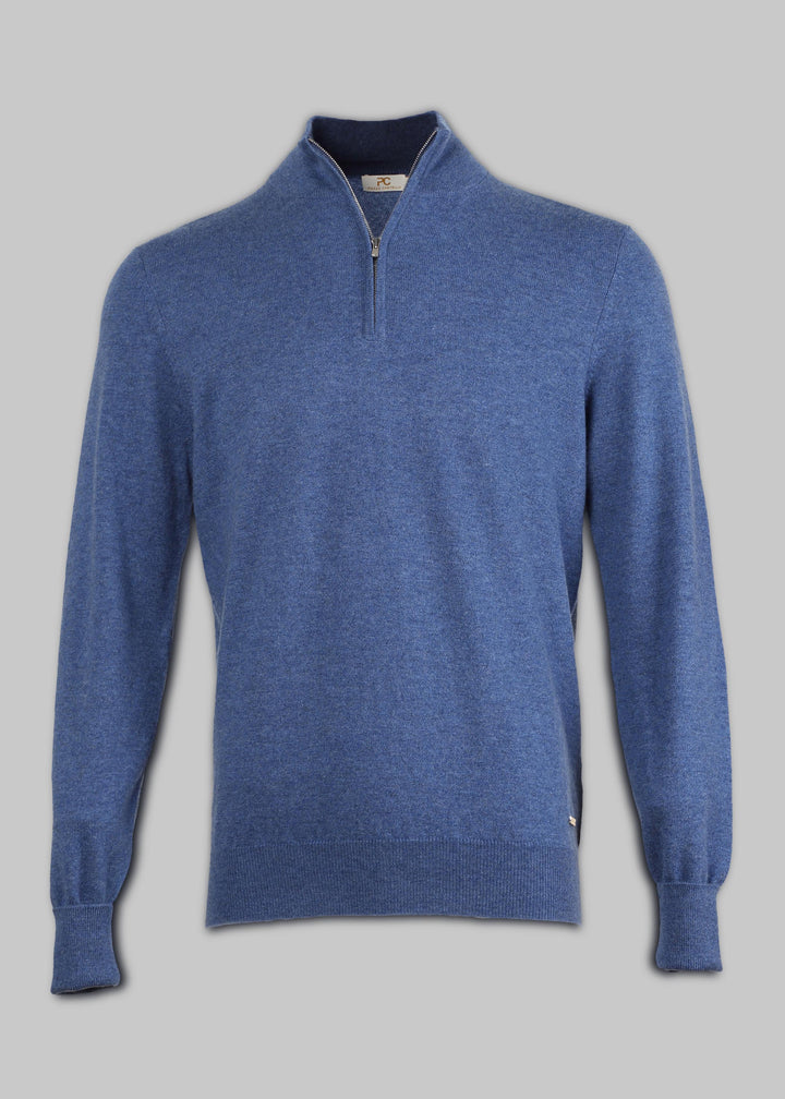 Monte Half-Zip Cashmere Jumper