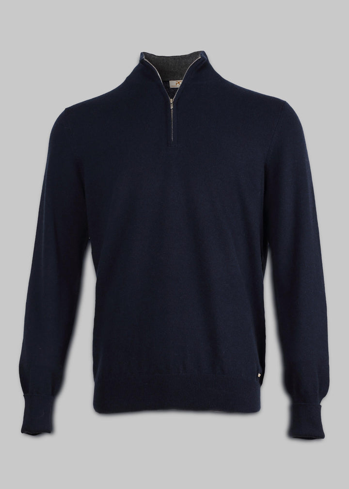 Monte Half-Zip Cashmere Jumper