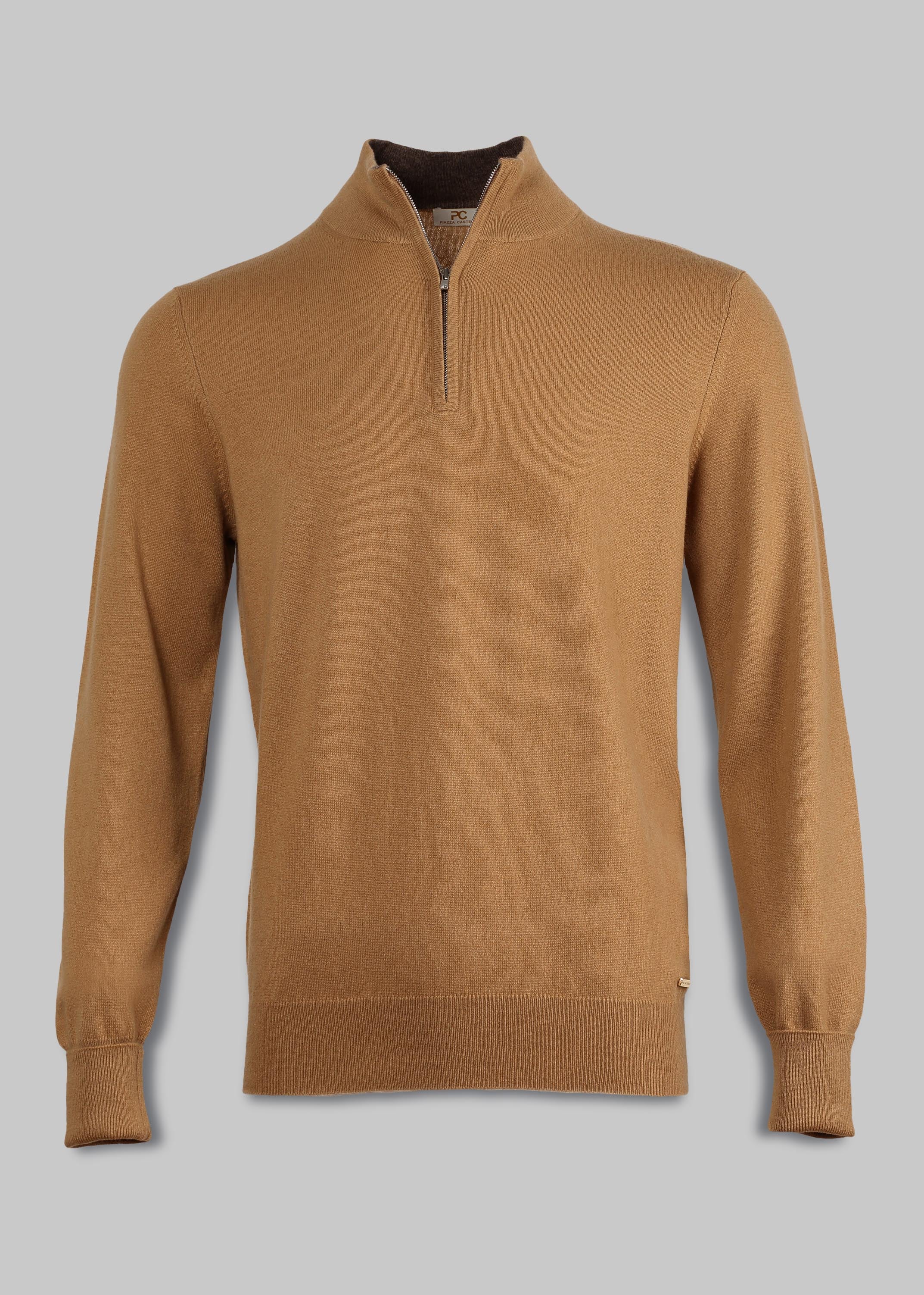 Monte Men's Half-Zip Cashmere Jumper