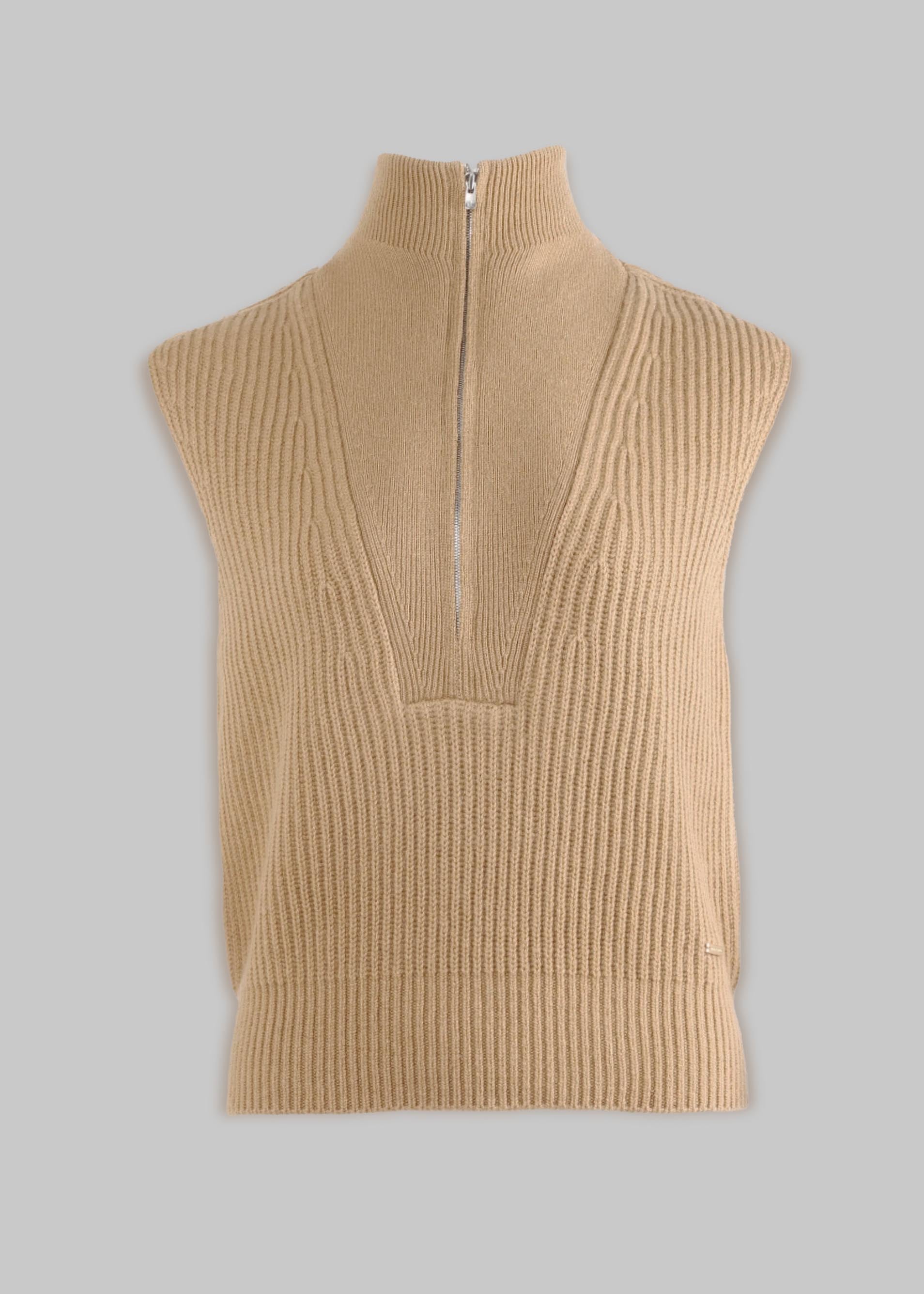 Vittoria Half-Zip Cashmere Vest